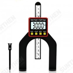0-80MM LCD0.01MM Digital Height Depth Counting Depth Gauge Woodworking Depth Gauge Altimeter Woodworking Ruler Digital Caliper 0-80MM LCD0.01MM Digital Height Depth Counting Depth Gauge Woodworking Depth Gauge Altimeter Woodworking Ruler Digital Caliper