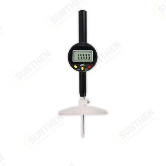 0.001mm 0-50.8mm Electronic Digital Depth Dial Indicator Gauge Measuring Tool High Precision