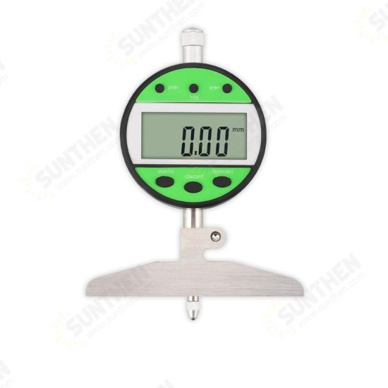 0.01mm 0-25.4mm Elecronic Digital Indicator Depth Gauge Measuring Tool High Precision