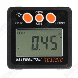 0.05 Spirit Level Digital Inclinometer Protractor Angle Finder Gauge Meter Bevel 0.05 Spirit Level Digital Inclinometer Protractor Angle Finder Gauge Meter Bevel