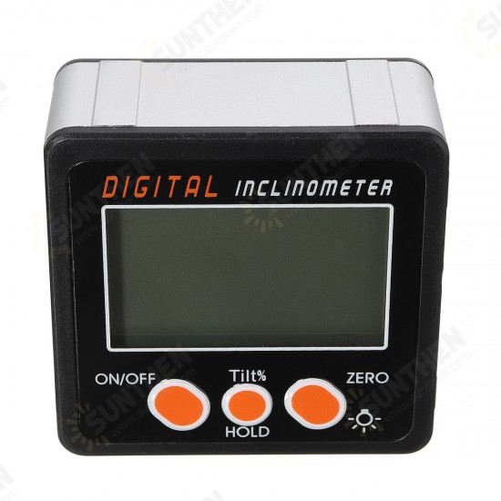 0.05 Spirit Level Digital Inclinometer Protractor Angle Finder Gauge Meter Bevel