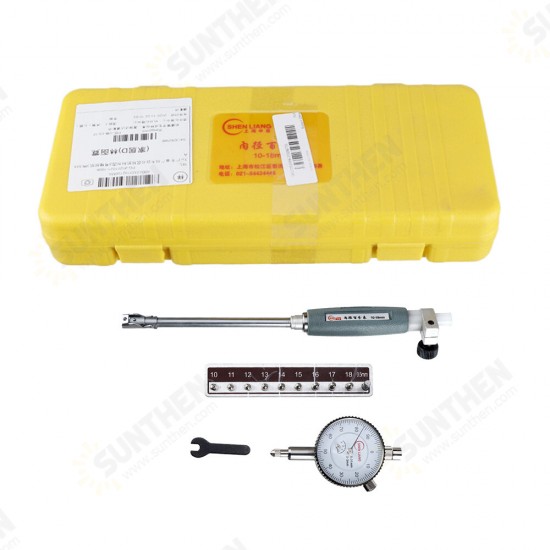 10-18mm High Quality Dial Bore Gauge With 0-3mm Indicator Measuring Engine Gage