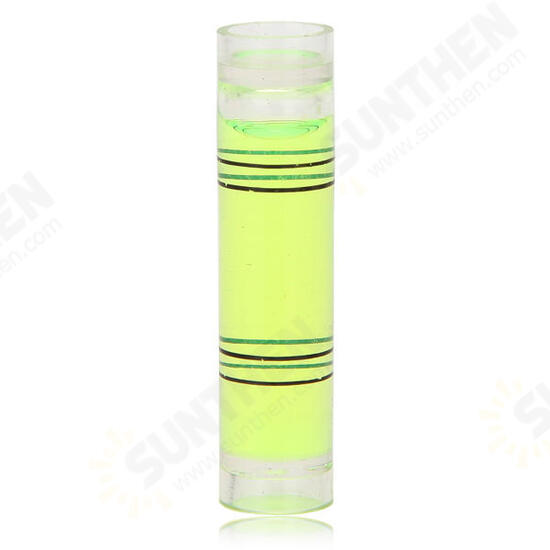 10pcs 9x40mm Cylindrical Bubble Spirit Level Set For Professional Measuring And Normal Use