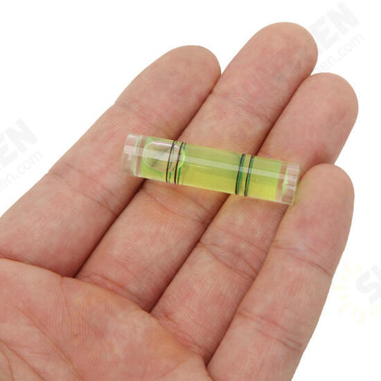 10pcs 9x40mm Cylindrical Bubble Spirit Level Set For Professional Measuring And Normal Use