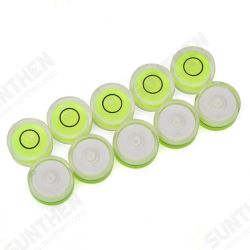 10pcs Circular Bubble Spirit Level Set For Professional Measuring Normal Use 10pcs Circular Bubble Spirit Level Set For Professional Measuring Normal Use