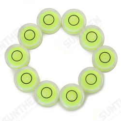 10pcs Circular Bubble Spirit Level Set For Professional Measuring Normal Use 10pcs Circular Bubble Spirit Level Set For Professional Measuring Normal Use