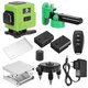 12-Line Mini Laser Level Green Light Wall and Floor Dual Purpose Automatic Wire Bonding Infrared Level Meter 12-Line Mini Laser Level Green Light Wall and Floor Dual Purpose Automatic Wire Bonding Infrared Level Meter