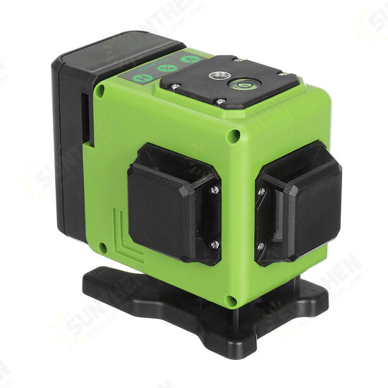 12-Line Mini Laser Level Green Light Wall and Floor Dual Purpose Automatic Wire Bonding Infrared Level Meter