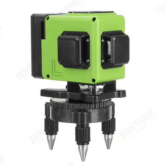 12-Line Mini Laser Level Green Light Wall and Floor Dual Purpose Automatic Wire Bonding Infrared Level Meter