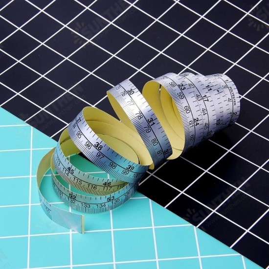 150cm Self Adhesive Metric Measure Tape Vinyl Ruler For Sewing Machine Sticker 150cm Self Adhesive Metric Measure Tape Vinyl Ruler For Sewing Machine Sticker