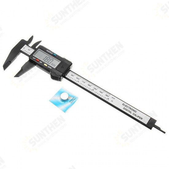 150mm 6 inch LCD Digital Electronic Vernier Caliper Gauge Micrometer Measuring Tool Caliper Ruler