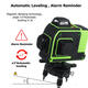 16 Line 360 Horizontal Vertical Cross 3D Green Light Laser Level Self-Leveling Measure Super Powerful Laser Beam