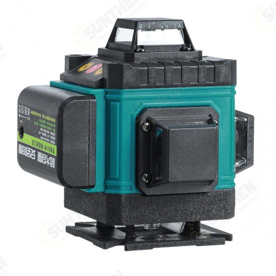 16 Line 4D 360° Horizontal Vertical Cross Green Light Laser Level Self-Leveling Measure Super Powerful Laser Beam