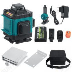 16 Line 4D 360° Horizontal Vertical Cross Green Light Laser Level Self-Leveling Measure Super Powerful Laser Beam 16 Line 4D 360° Horizontal Vertical Cross Green Light Laser Level Self-Leveling Measure Super Powerful Laser Beam