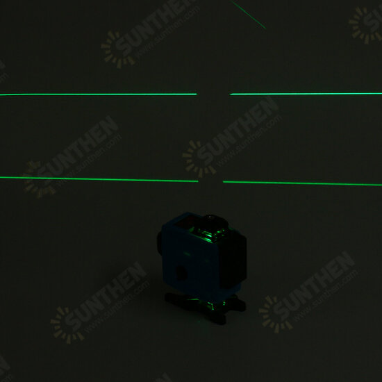 16 Line 4D Laser Level Green Light Auto Self Leveling Cross 360° Rotary Measure