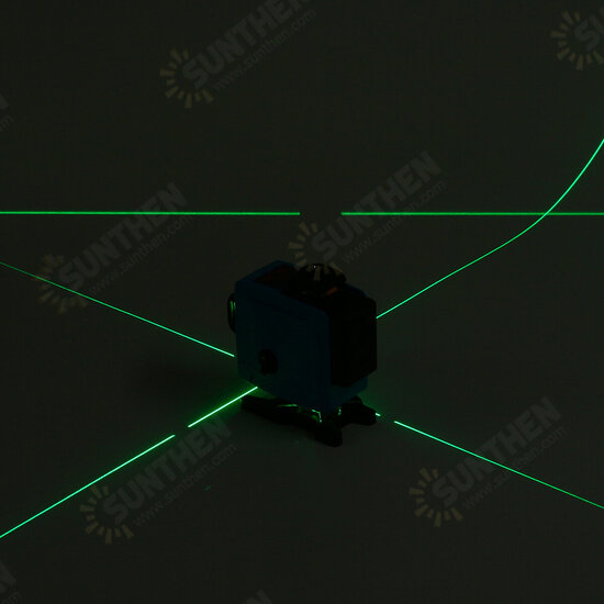 16 Line 4D Laser Level Green Light Auto Self Leveling Cross 360° Rotary Measure