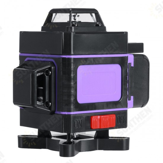 16 Line 4D Laser Level Green Light Auto Self Leveling Cross 360° Rotary Measuring