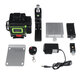 16-Line Strong Green Light 3D Remote Control Laser Level Measure with Wall Attachment Frame