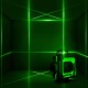 16/12 Line 360° Horizontal Vertical Cross 4D Green Light Laser Level Self-Leveling Measure Super Powerful Laser Beam