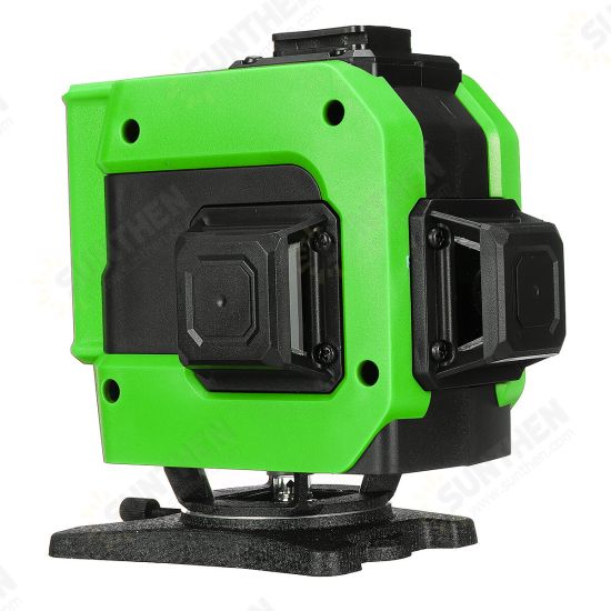 16/12 Line 4D 360° Horizontal Vertical Cross Green Light Laser Level Self-Leveling Measure Super Powerful Laser Beam