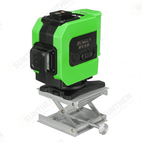 16/12 Line 4D 360° Horizontal Vertical Cross Green Light Laser Level Self-Leveling Measure Super Powerful Laser Beam