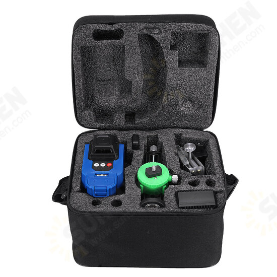 16/12 Line 4D 360° Horizontal Vertical Cross Green Light Laser Level Self-Leveling Measure Super Powerful Laser Beam