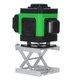 16/12/8 Line 4D 360° Horizontal Vertical Cross Green Light Laser Level Self-Leveling Measure Super Powerful Laser Beam