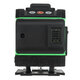 16/12/8 Line 4D 360° Horizontal Vertical Cross Green Light Laser Level Self-Leveling Measure Super Powerful Laser Beam