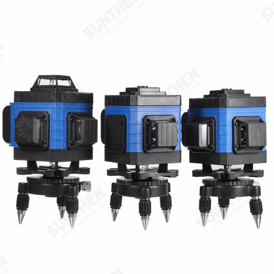 16/12/8 Line 360° Horizontal Vertical Cross 4D Green Light Laser Level Self-Leveling Measure Super Powerful Laser Beam