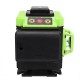 16/12/8 Line 4D 360° Horizontal Vertical Cross Green Light Laser Level Self-Leveling Measure APP Control