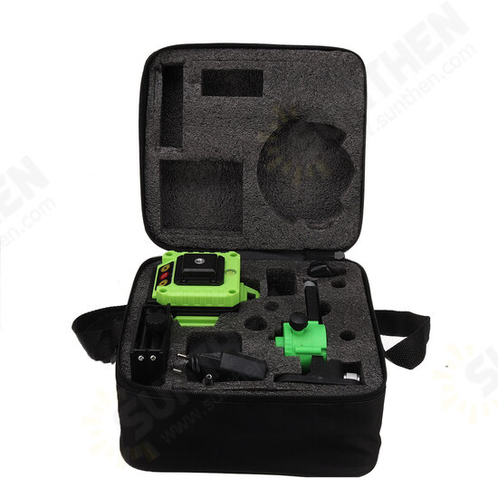 16/12/8 Line 4D 360° Horizontal Vertical Cross Green Light Laser Level Self-Leveling Measure APP Control