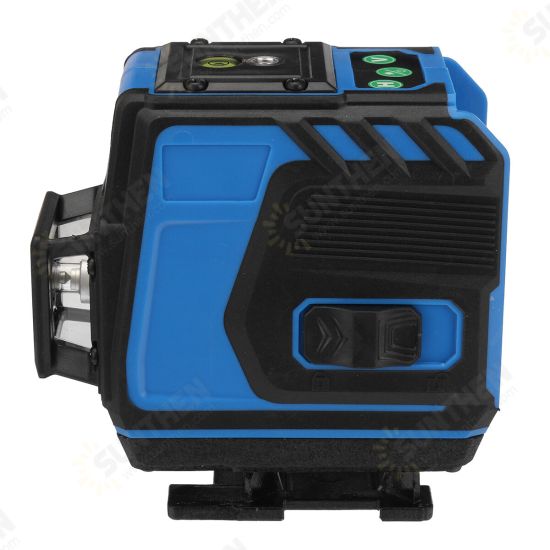 16/12/8 Lines Laser Level Meter 360° Horizontal Vertical Cross Green Light Automatic Self-Leveling Measurement