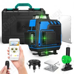 16/12/8 Lines Laser Level Meter 360° Horizontal Vertical Cross Green Light Automatic Self-Leveling Measurement 16/12/8 Lines Laser Level Meter 360° Horizontal Vertical Cross Green Light Automatic Self-Leveling Measurement