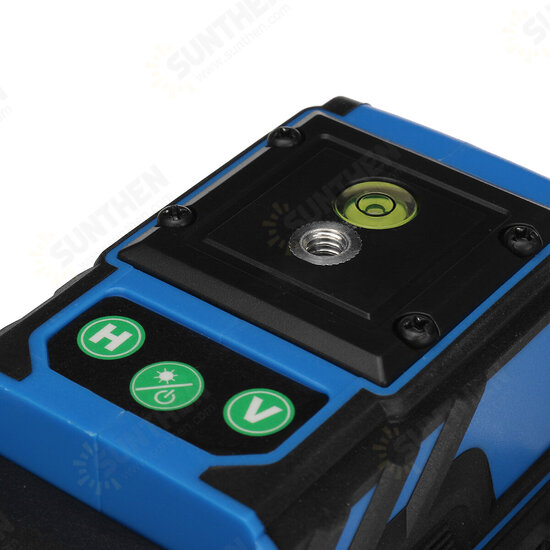 16/12/8 Lines Laser Level Meter 360° Horizontal Vertical Cross Green Light Automatic Self-Leveling Measurement