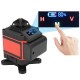 16/12/8Lines 360° 3D Laser Level Self Leveling Horizontal Vertical Cross Green