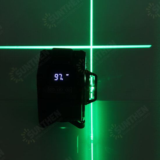 16Line Green Light Laser Machine Laser Level Horizontal & Vertical Digital Display