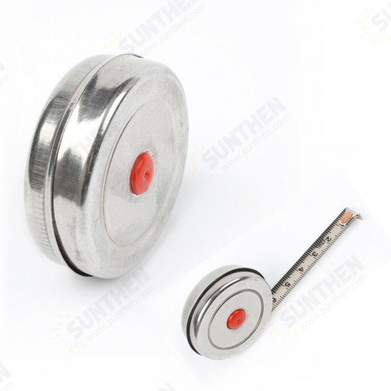 1m 2m 3m Mini Retractable Tape for Home Factory Office Stainless Steel Woodworking Tape Measure