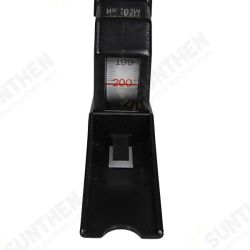 200cm Wall Mounted Height Rod Meter Stadiometers Growth Ruler Black 200cm Wall Mounted Height Rod Meter Stadiometers Growth Ruler Black