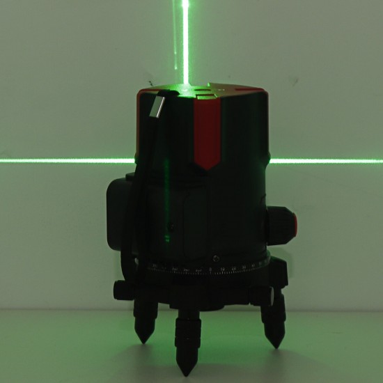 2/3/5 Lines 360° Rotatable Laser Level Self-Leveling Green Light Alternating Direct Horizontal Vertical Measuring Instruments