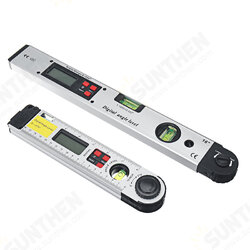 250/400mm Digital Angle Level Meter LCD Display 0-225 Degree for Measuring Roof Angles Fitting Up Windows or Doors Aligning Wood Forms 250/400mm Digital Angle Level Meter LCD Display 0-225 Degree for Measuring Roof Angles Fitting Up Windows or Doors Aligning Wood Forms