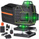 360° 8-16 Lines Green Laser Level Auto Self Leveling Horizontal Vertical Measure