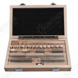 38Pcs 1 Grade /0 Grade Block Gauge Caliper Inspection Block Gauge Measuring Tools 38Pcs 1 Grade /0 Grade Block Gauge Caliper Inspection Block Gauge Measuring Tools
