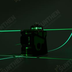 3D 12 Line Green Light Laser Level Digital Self Leveling 360° Rotary Measure