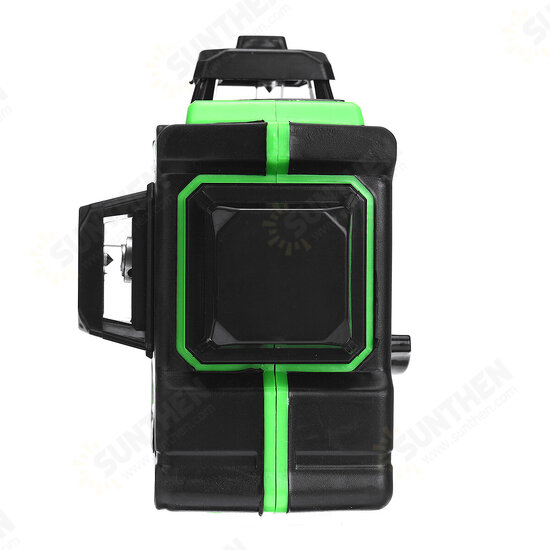 3D 12 Line Green Light Laser Level Digital Self Leveling 360° Rotary Measure