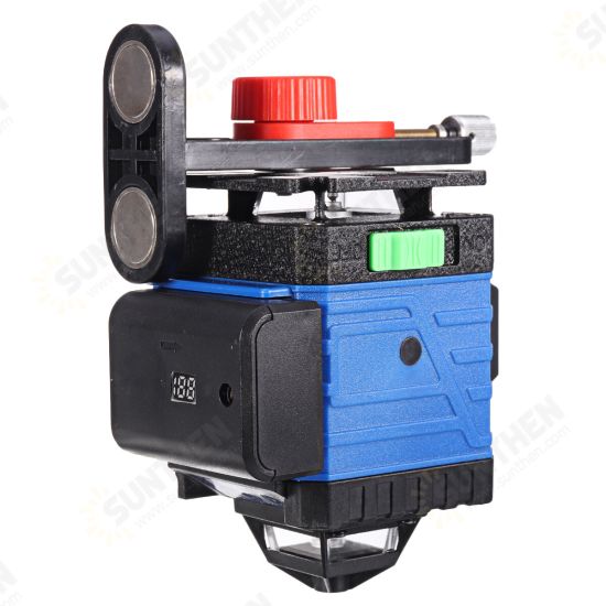 3D 16Line Green Light Laser Level Digital Self Leveling 360° Rotary Measuring