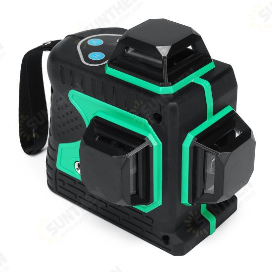 3D Green Auto Laser Level 12 Lines 360° Horizontal & Vertical Cross Build Tool Measuring Tools