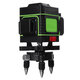 3D Laser Level 12 Lines Green Light 360° Self-levelling Rotary Cross-Line Laser EU Plug