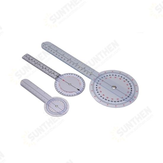 3Pcs lot GONIOMETER Set Protractor Ruler 12 Inch + 8 Inch + 8 Inch