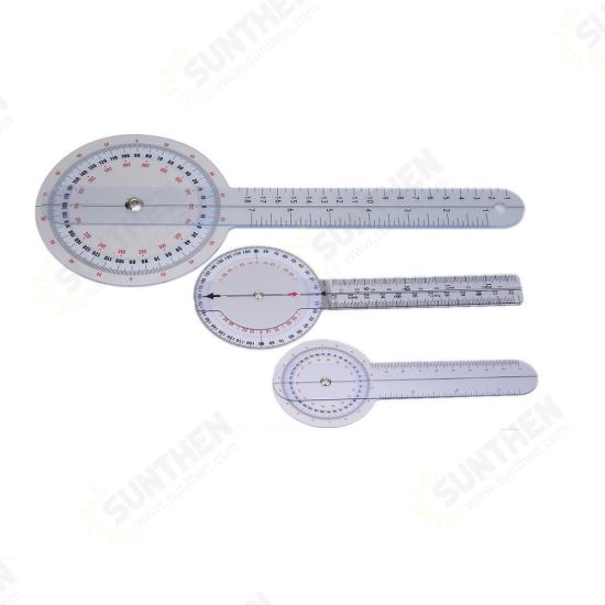 3Pcs lot GONIOMETER Set Protractor Ruler 12 Inch + 8 Inch + 8 Inch