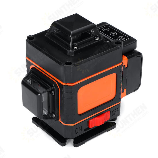 4D 16 Lines Laser Level Green Light Self Leveling 360° Rotary Measuring w/ RC